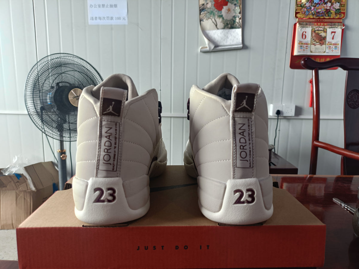 (WMNS) Air Jordan 12 Retro 'Egg Nog / Light Orewood Brown'