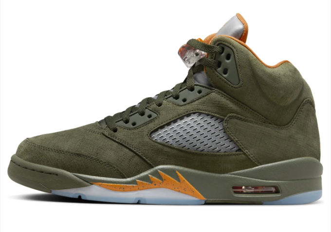 Air Jordan 5 Retro 'Olive' | 2024