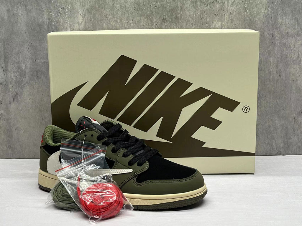 Travis Scott Air Jordan 1 Low OG 'Medium Olive'