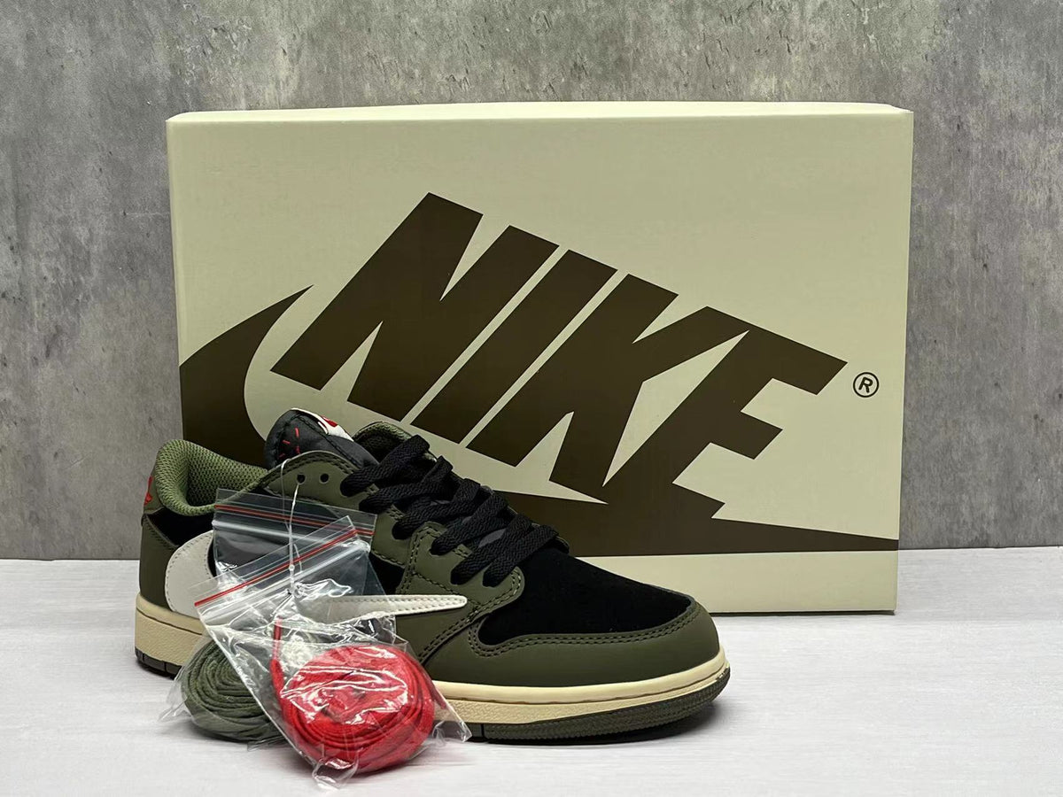 Travis Scott Air Jordan 1 Low OG 'Medium Olive'