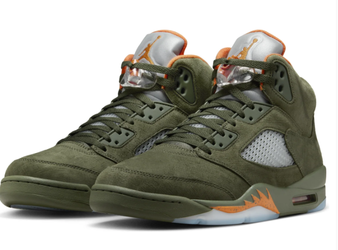 Air Jordan 5 Retro 'Olive' | 2024