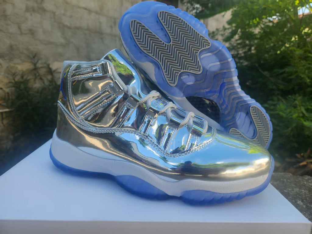 Air Jordan 11 Retro "Mirror Silver Blue"