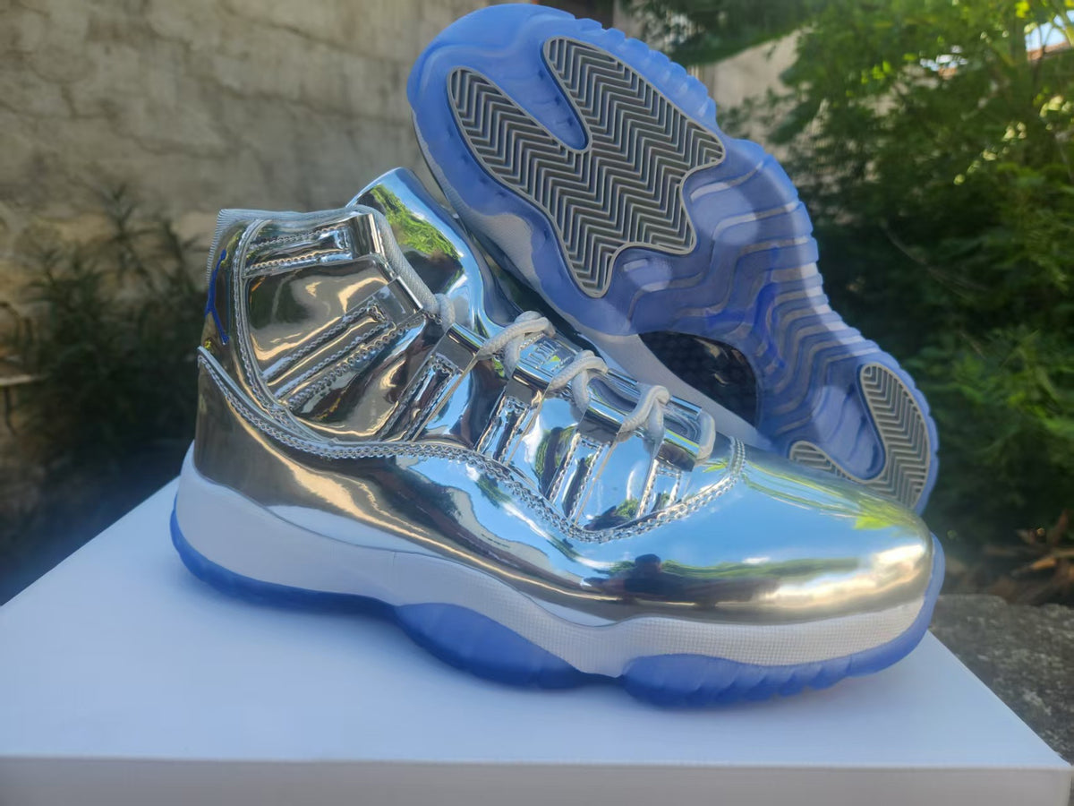 Air Jordan 11 Retro "Mirror Silver Blue"
