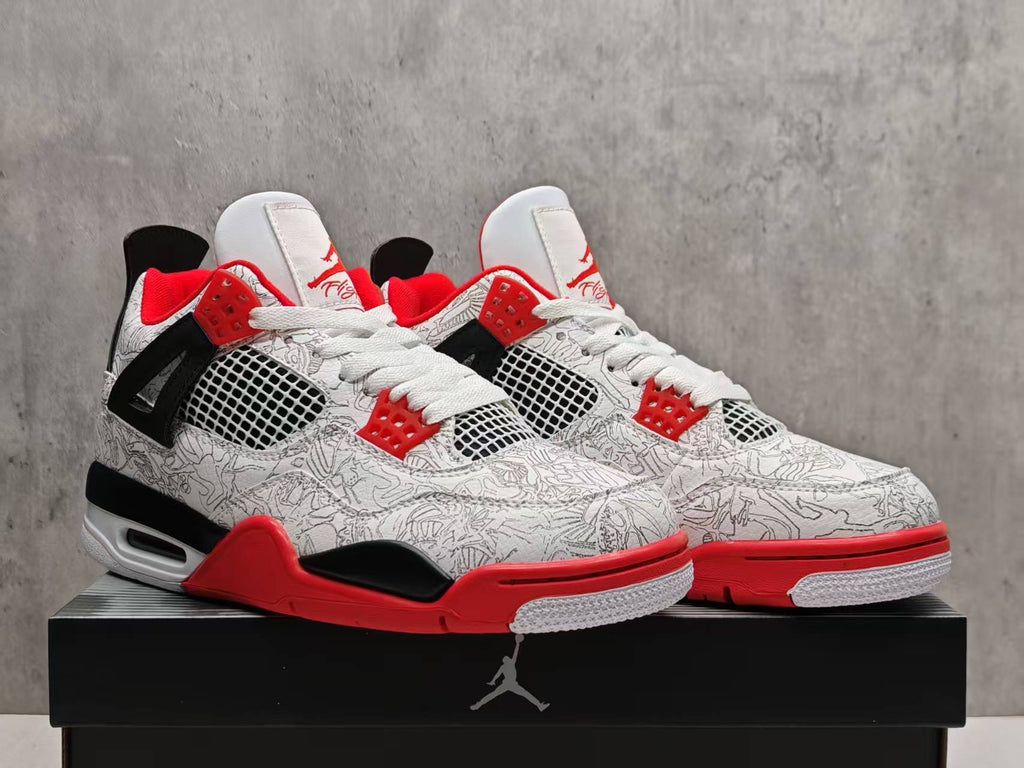 Air Jordan 4 Retro "White Laser"