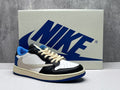 Air Jordan 1 Low Black and White Sneakers