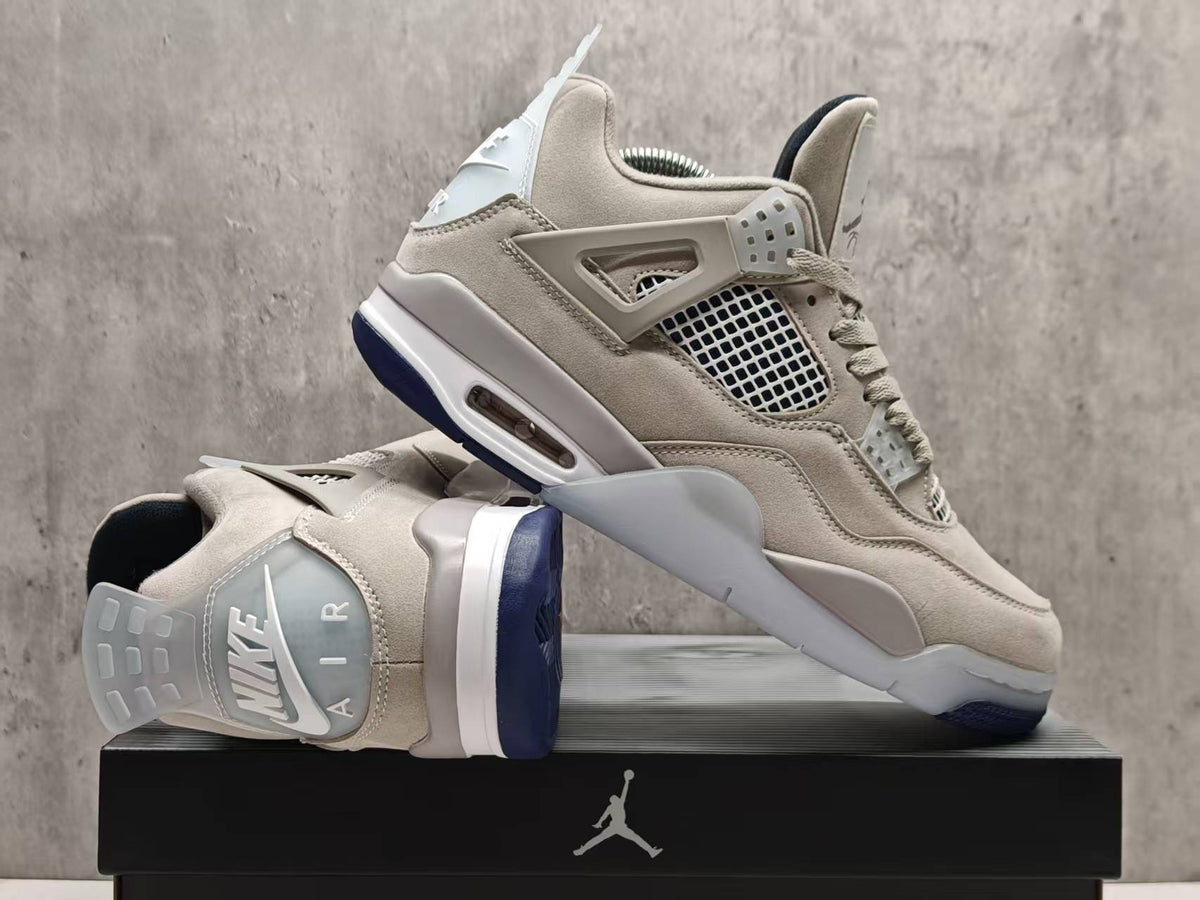 Air Jordan 4 Retro "Grey Navy"