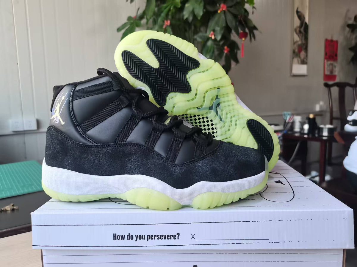 Air Jordan 11 "Inner Beast" Black Volt 2025