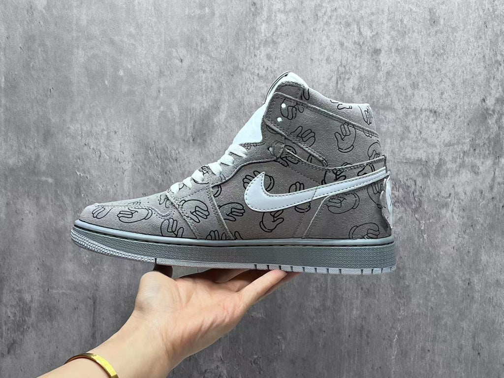 Off-White x Air Jordan 1 Retro High OG 'Gray' 2018