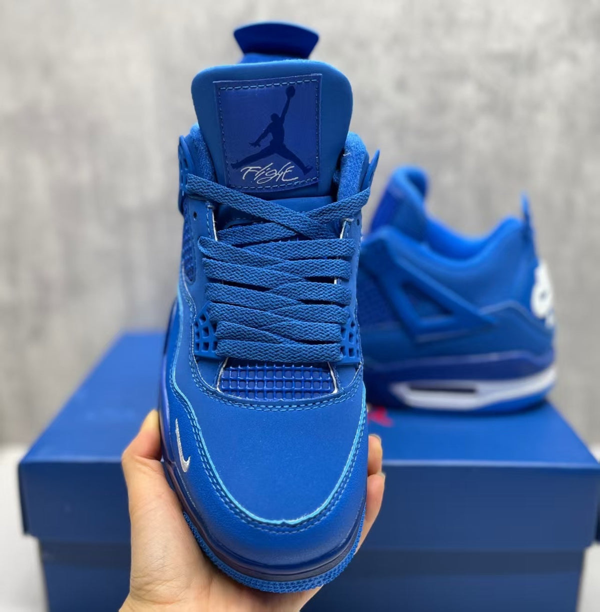 Air Jordan 4 Retro ‘Motorsports’ Varsity Blue