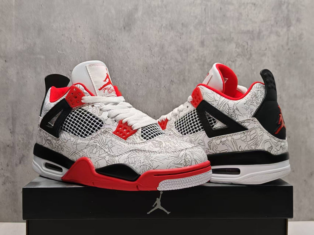 Air Jordan 4 Retro "White Laser"