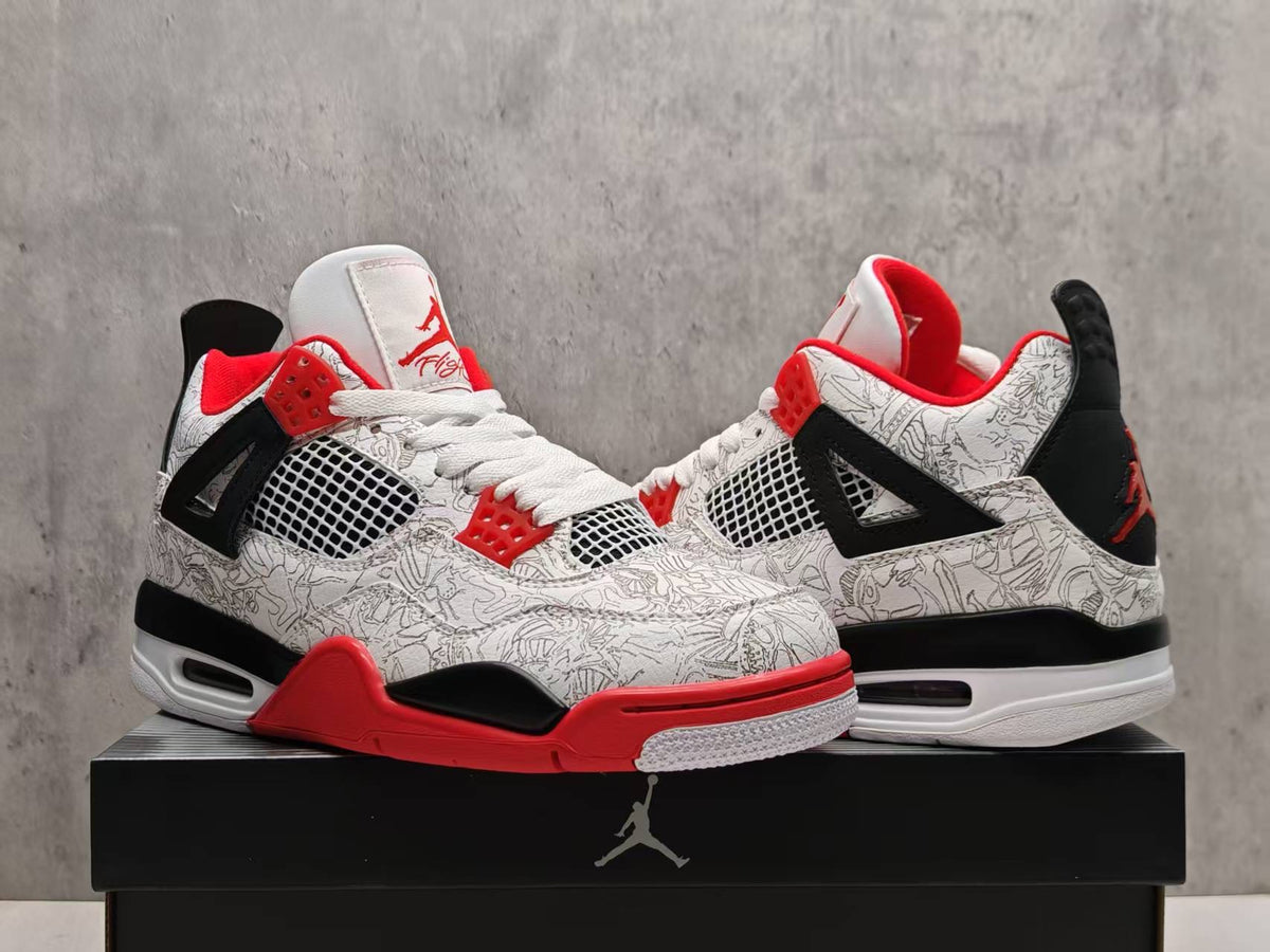 Air Jordan 4 Retro "White Laser"