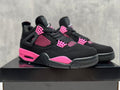Women's Air Jordan 4 Retro Black Pink