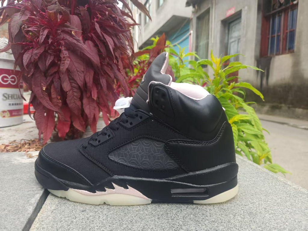 Women's PSG x Air Jordan 5 Retro "Off Noir Particle Rose"
