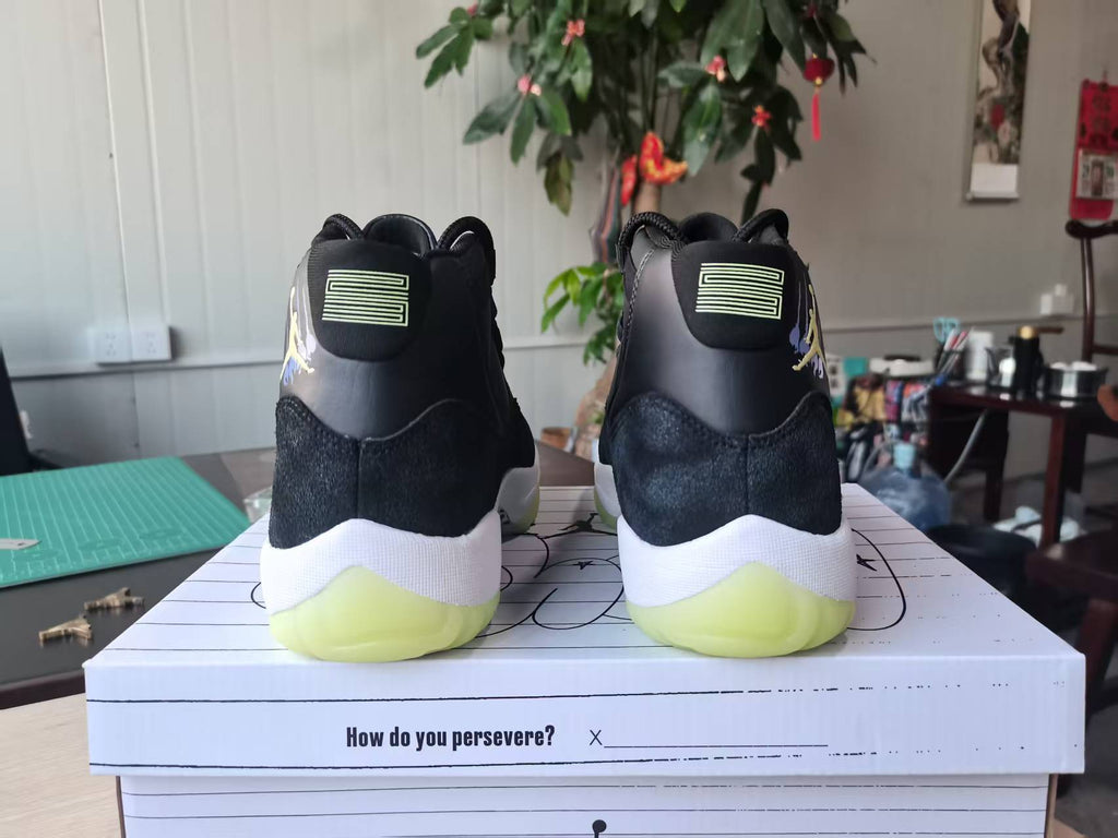 Air Jordan 11 "Inner Beast" Black Volt 2025