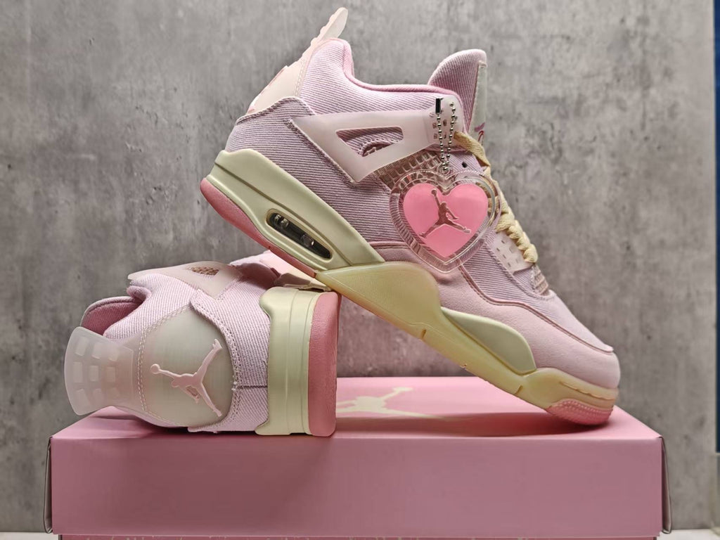 Air Jordan 4 Retro "Pearl Pink and Iced Carmine"