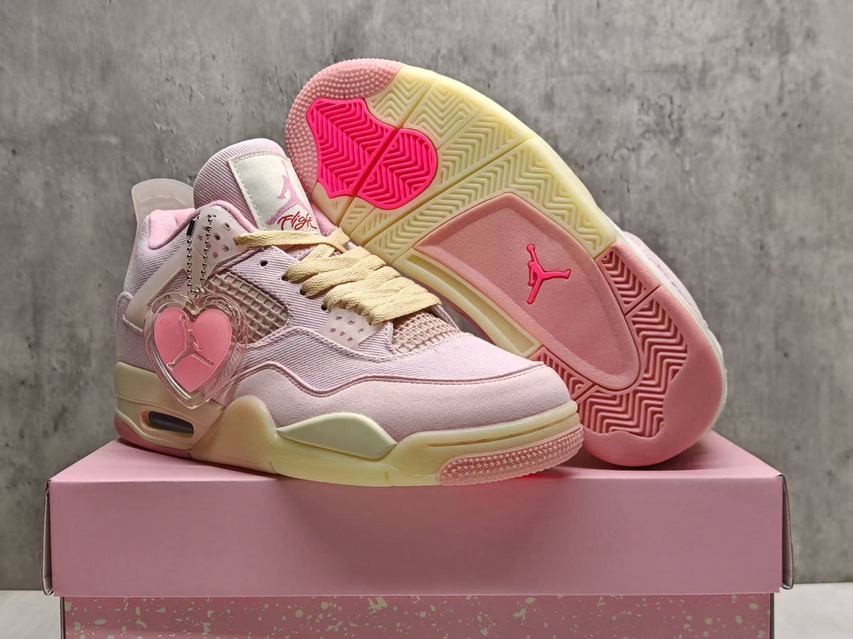 Air Jordan 4 Retro "Pearl Pink and Iced Carmine"