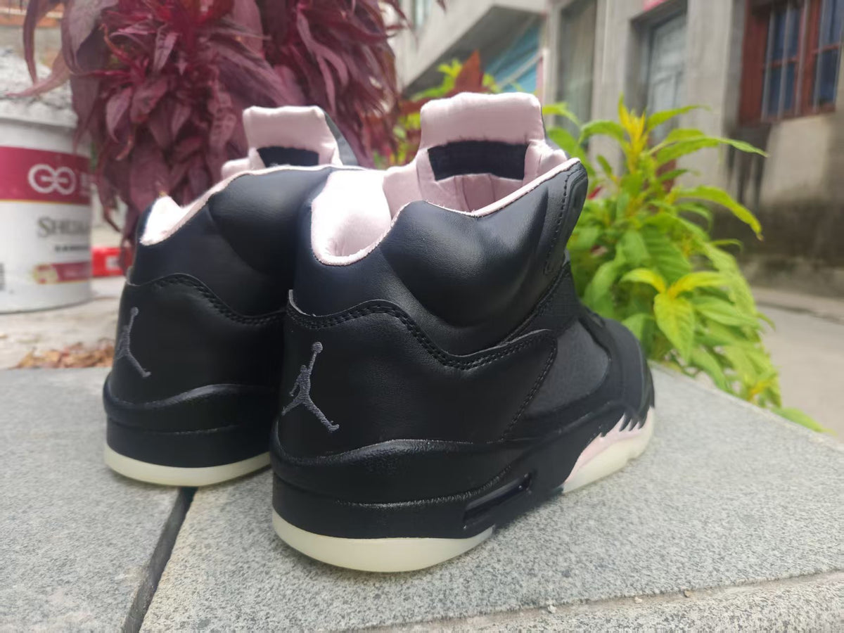 Women's PSG x Air Jordan 5 Retro "Off Noir Particle Rose"
