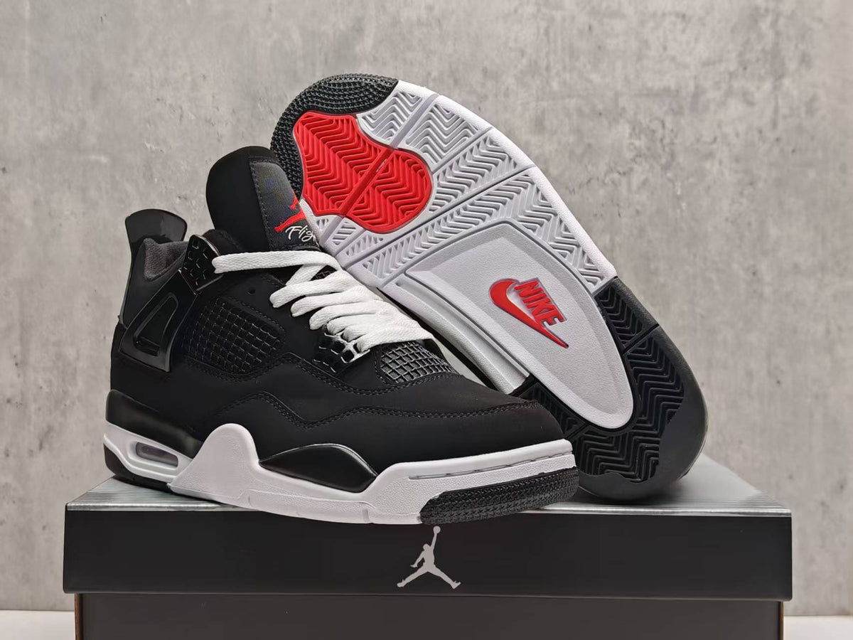 Air Jordan 4 Retro Black Suede