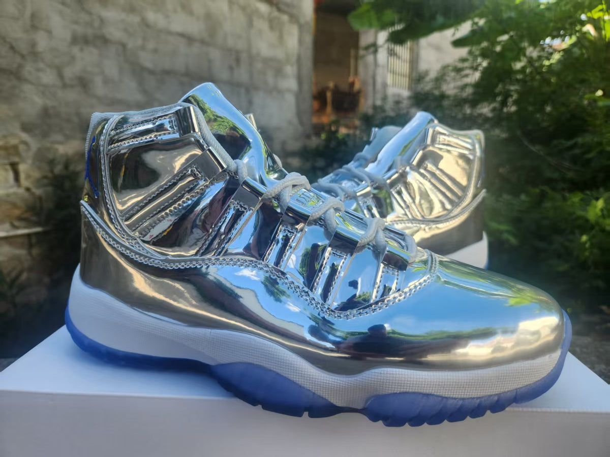 Air Jordan 11 Retro "Mirror Silver Blue"